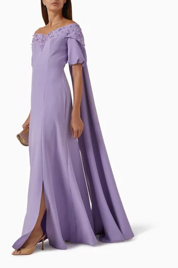 Sequin-embellished Gown