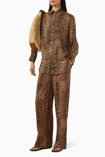 Paige Cheetah-print Shirt