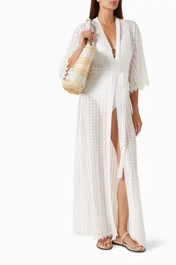 قفطان تالي للارتداء فوق ملابس السباحة