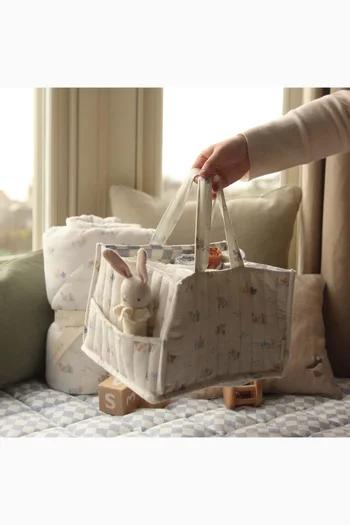 حامل مستلزمات الأطفال كوست لاين قطن ساتين عضوي 