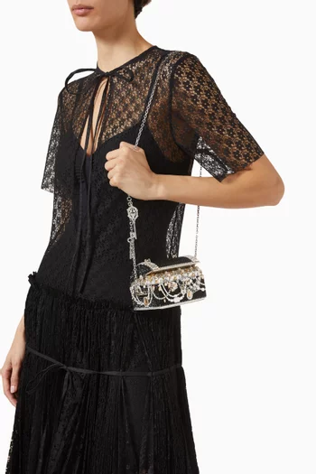 Abundance Treasure Chest Top-handle Bag