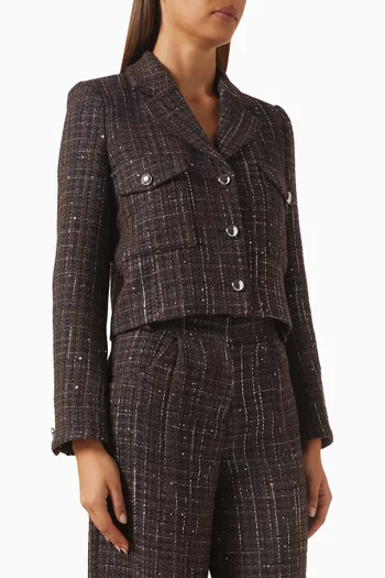 جاكيت فيبراون تويد