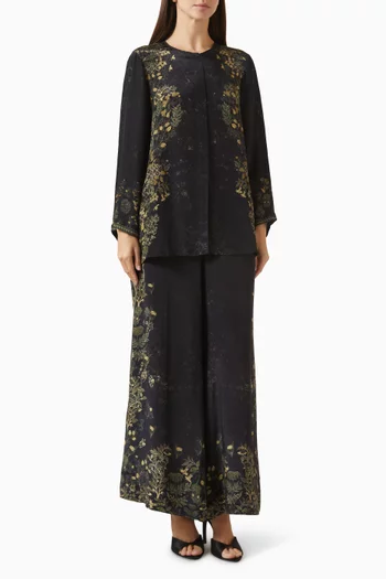 طقم متناسق بنقشة