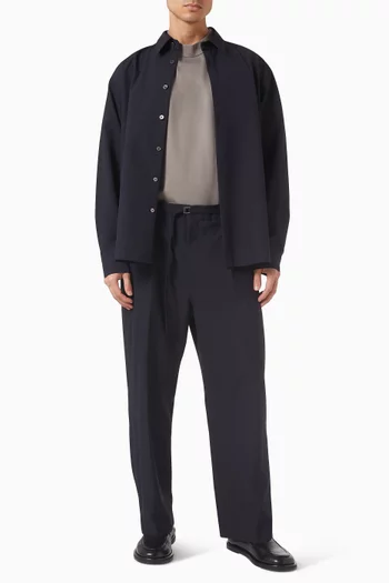 Classic Shirt in Wool-blend