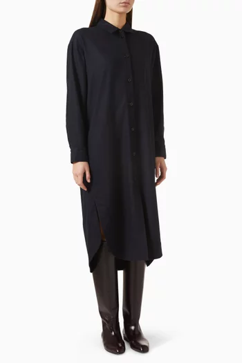 فستان جلوريا متوسط الطول بنقشة زهور