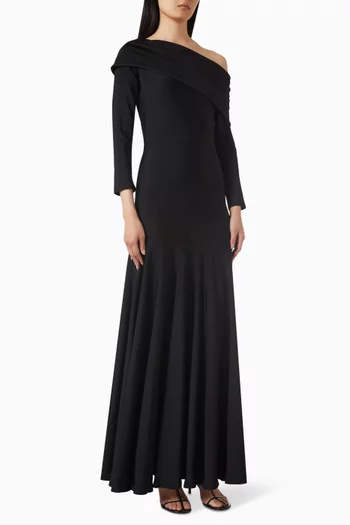 Genesis Maxi Dress in Viscose-knit