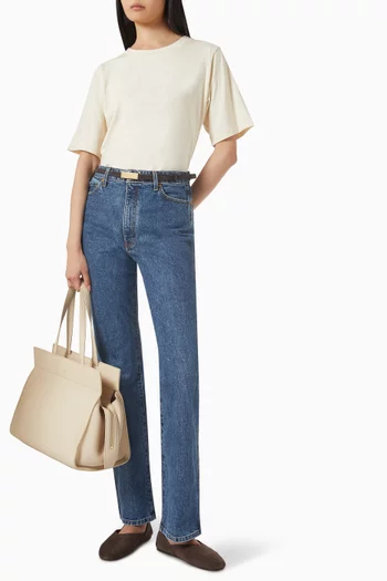 تي شيرت ألين حرير جيرسيه