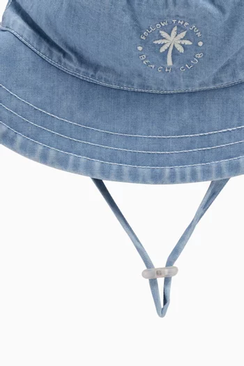 Bucket Hat in Denim