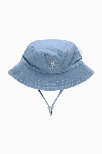 Bucket Hat in Denim