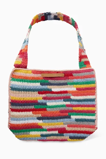 Fun Crochet Tote Bag