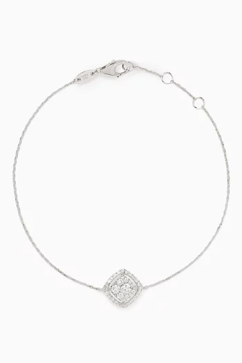 One Six Eight Diamond Bracelet in 18kt White Gold