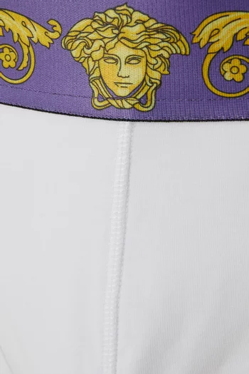 Printed Trunks in Cotton Jersey