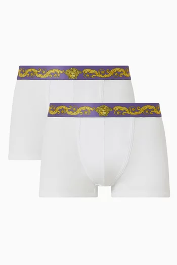 Printed Trunks in Cotton Jersey