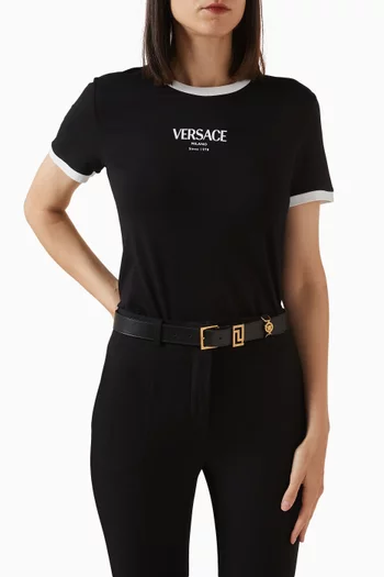 Medusa Belt in Leather