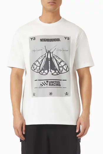 تي شيرت بطبعة NBHD قطن