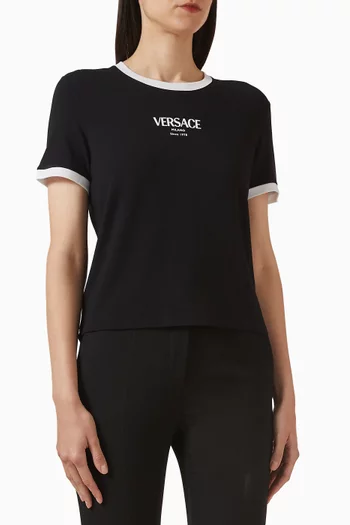 Logo T-shirt in Jersey