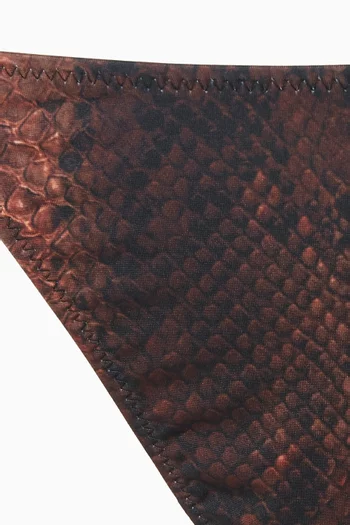 Python-print Bikini Set