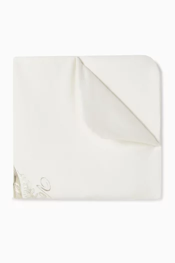 Printed Padded Blanket in Cotton-jersey