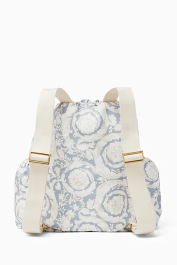 Printed Drawstring Backpack