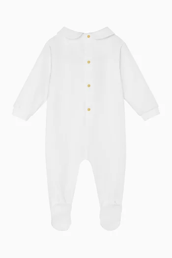 Laurel Crest Sleepsuit in Cotton