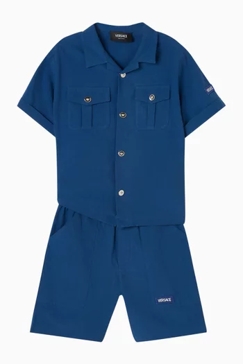 قميص مطرز قطن