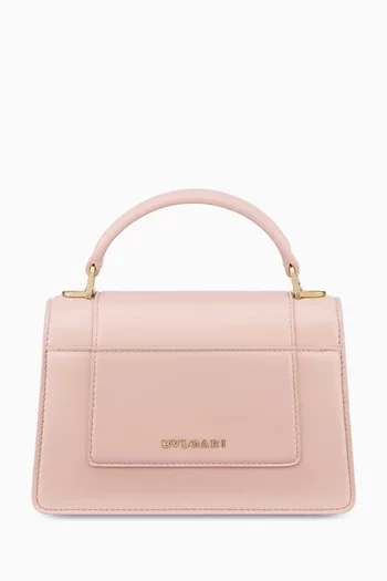 Serpenti Forever Mini Top-handle Bag in Leather