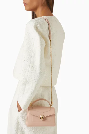 حقيبة سيربينتي فوريفر ميني بيد علوية جلد