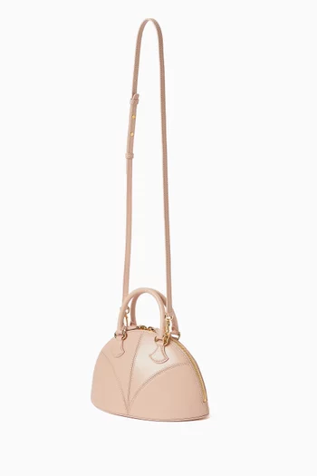 Small Marquise Top-handle Bag in Leather