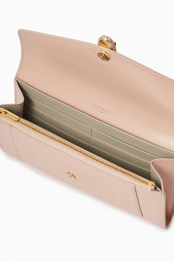 Large Serpenti Forever Wallet in Leather