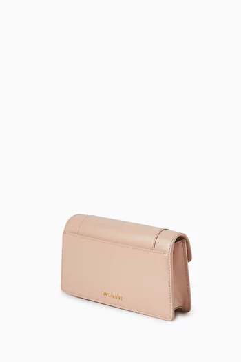 Serpenti Forever Pochette Bag in Leather