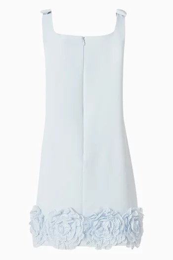 Flower Dress in Crepe