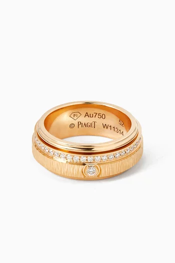 Possession Diamond Ring in 18kt Rose Gold