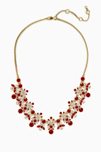 1980s Ruby Red Revival Necklace