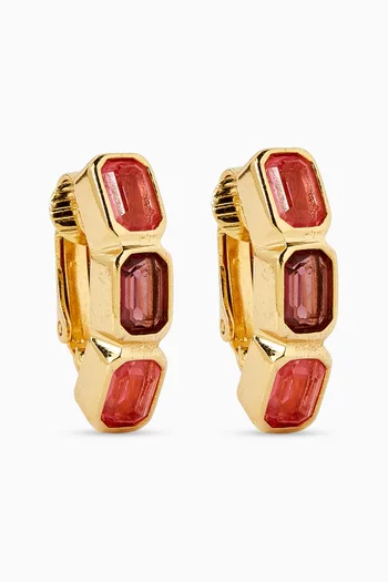 1980s Demi Hoop Clip-on Earrings