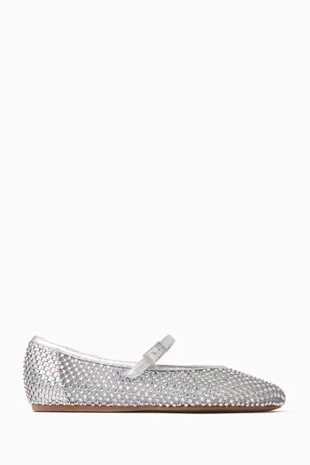 Gilda Ballerina Flats in Mesh