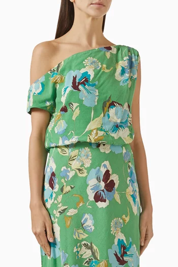 Zoe Crop Top in Viscose