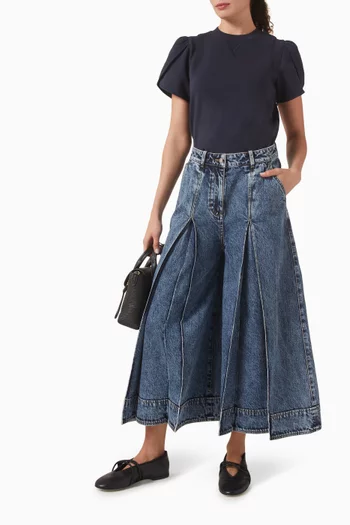 بلوزة توليب فرنش تيري