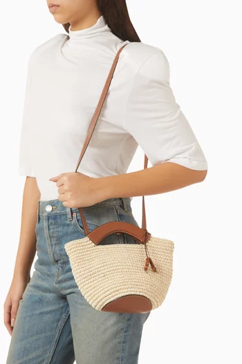 حقيبة يد صغيرة فيك منسوج