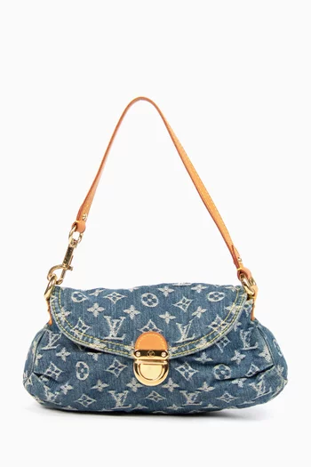 حقيبة كتف بليتي بي ام من الألفينيات دينم