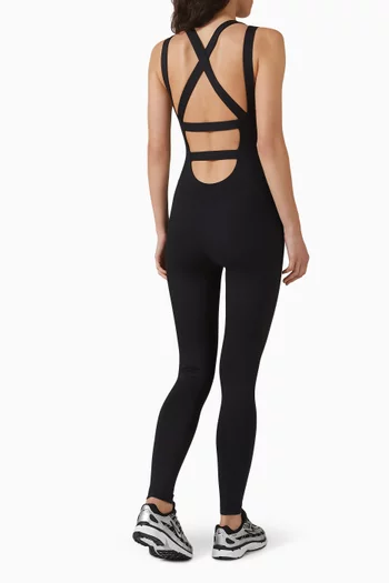 Kathrine Jumpsuit in Stretch-polyamide