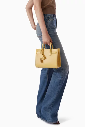 حقيبة ساك دو جور جلد عجل