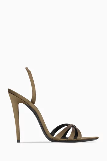 Kate 110 Sandals in Satin