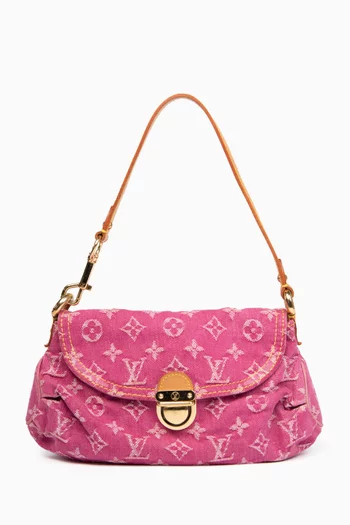 حقيبة كتف بليتي بي ام من الألفينيات دينم