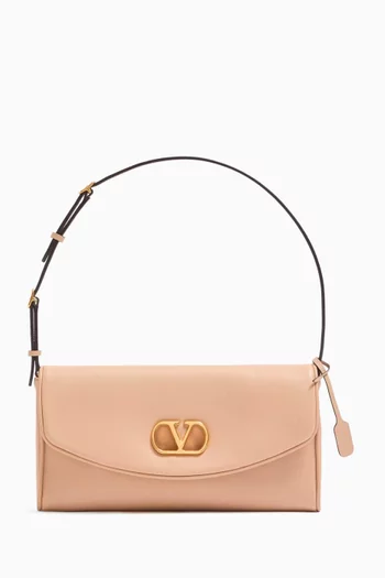 Small DeVain Shoulder Bag in Nappa