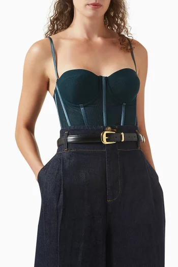 حزام رقم 16 جلد إيطالي