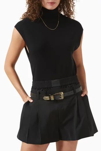 حزام رقم 15 جلد إيطالي