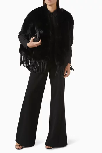 Ellery Embellished Shirt in Organic Cotton Blend