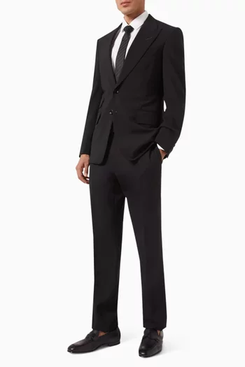 Shelton Weave Suit in Wool
