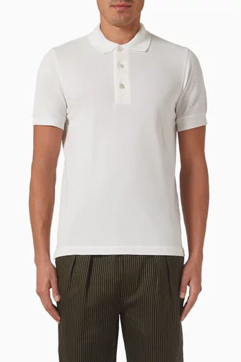 Polo Shirt in Pique