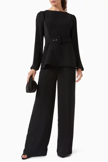 بلوزة بحزام